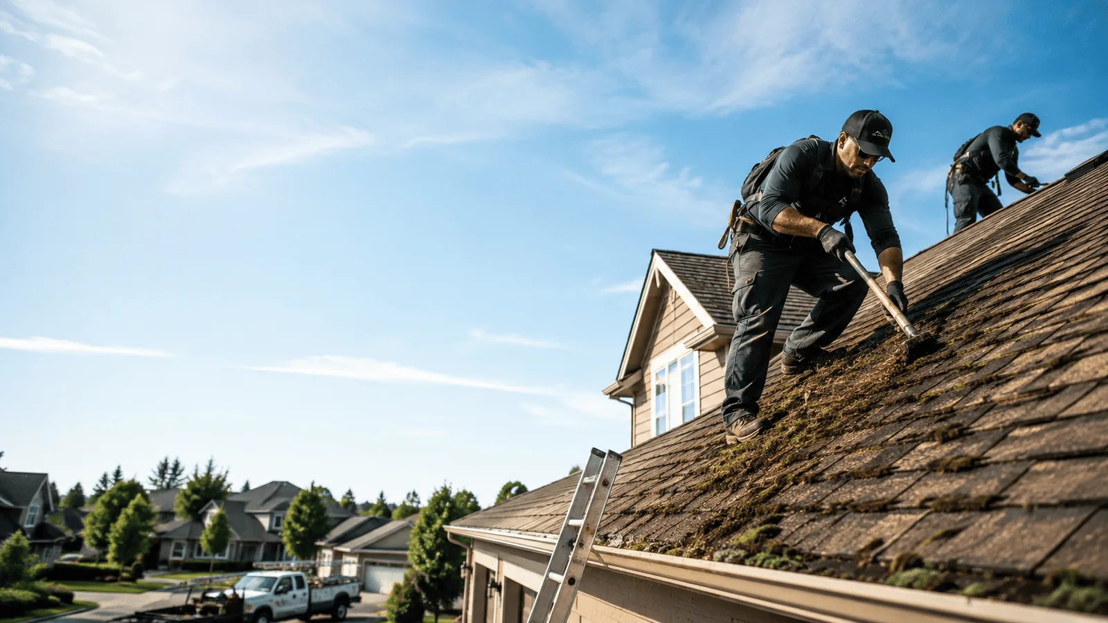 Roof Moss Removal in Dillonvale, OH near me